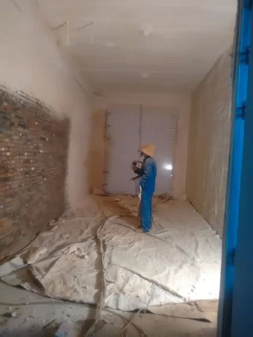 冷库聚氨酯喷涂机(图1) 冷库聚氨酯喷涂